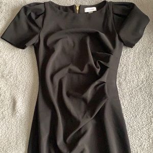 Calvin Klein office black dress